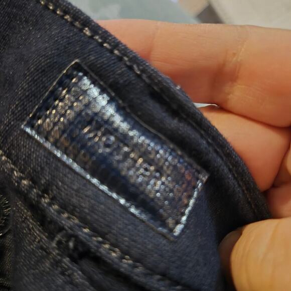 Mother The Dropout Size 25 Dark Wash Weekend Casual Pants - Picture 5 of 9